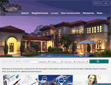Tablet Screenshot of homes-columbia.com